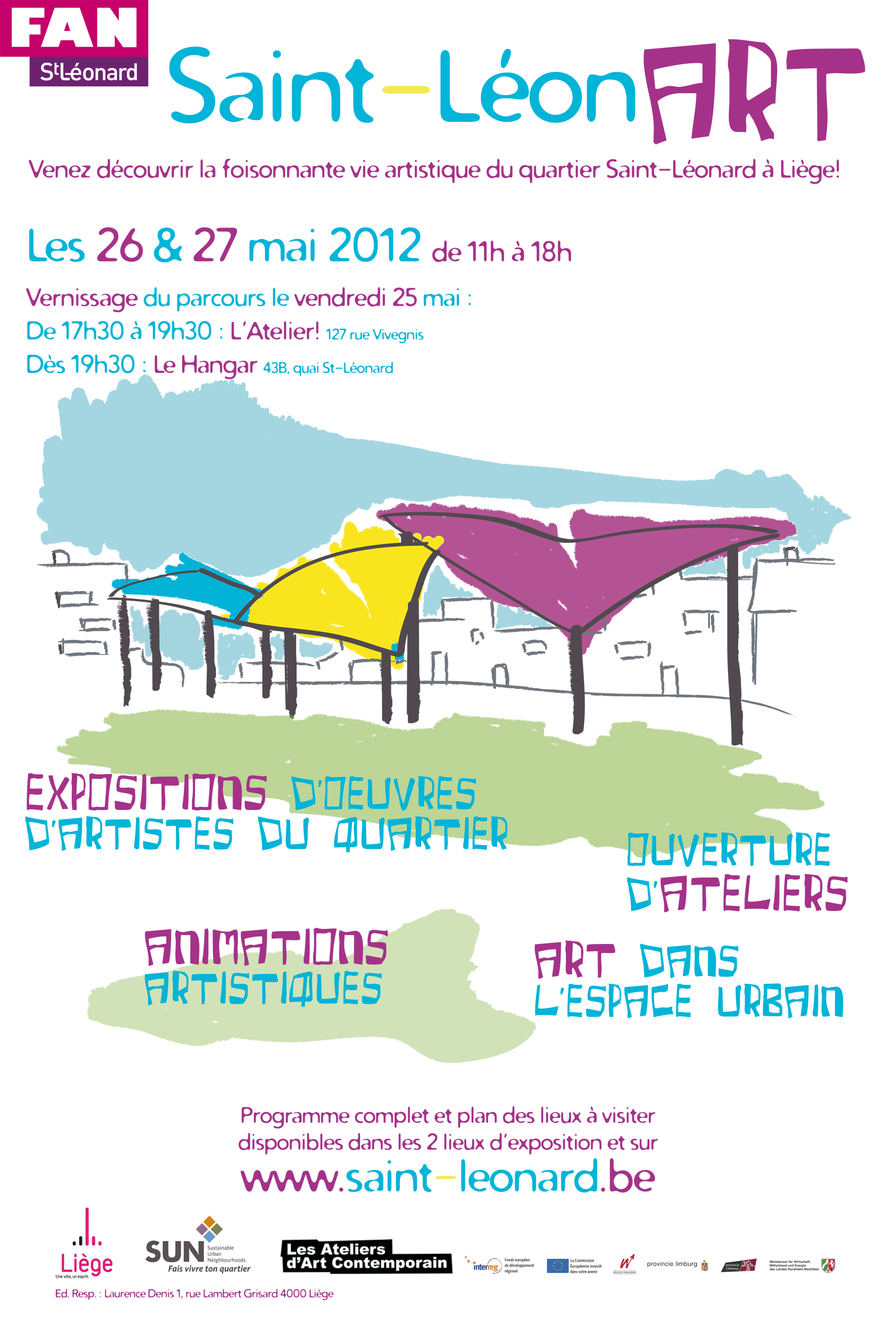 Prochaine exposition : Saint-LéonArt à Liège - LV Creations