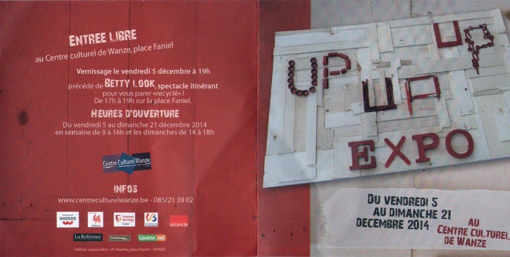 invitation expo Up Wanze décembre 2014